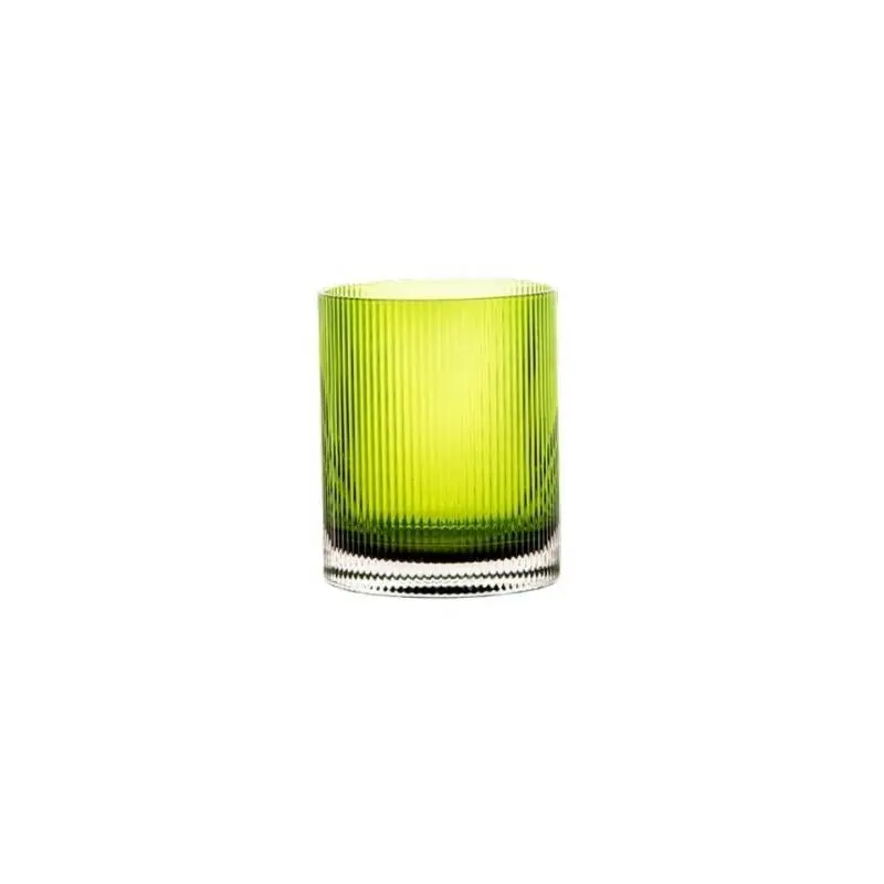 Tumbler Rigatino Livellara – Bicchiere in Vetro Verde Compra Oggi Stesso