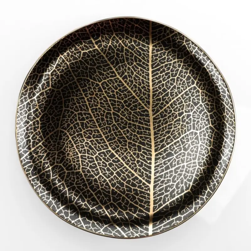 Offerta Lampo Servizio Tavola 39 Pezzi Onix Black Weissestal in Porcellana Nera