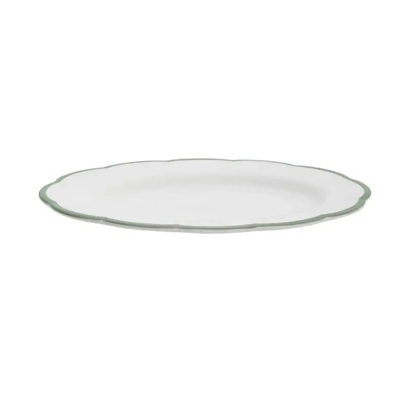 Vassoio Ovale Verde 36x25 cm – Bitossi Home Nuova Collezione