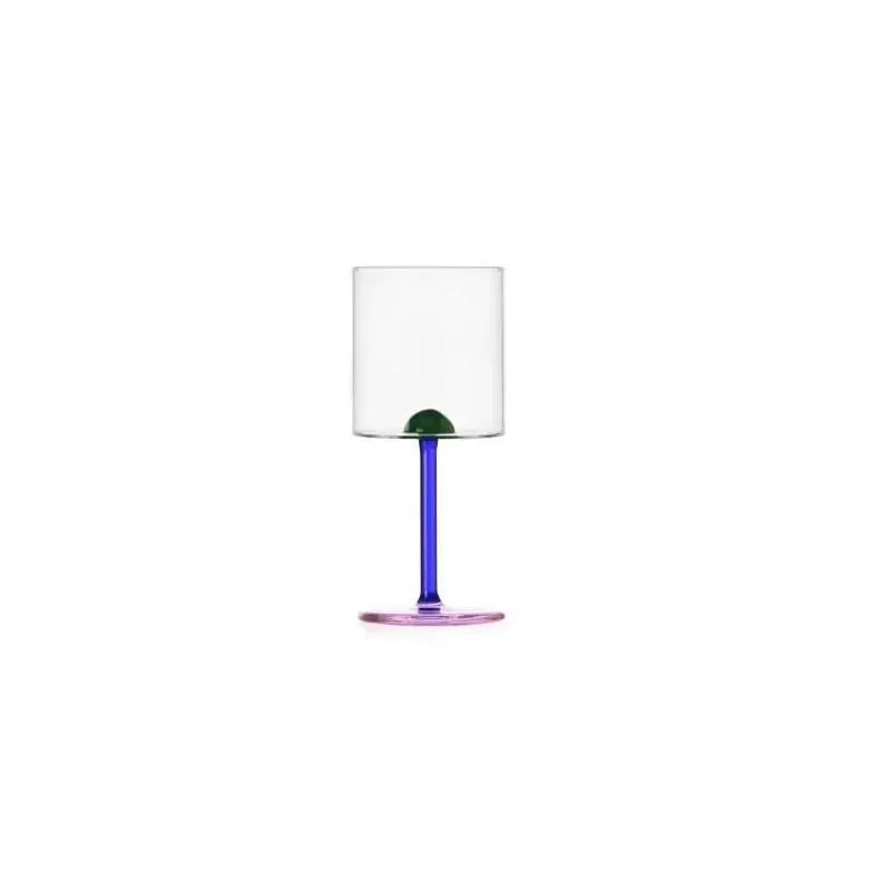 Ordina Subito Calice in Vetro Borosilicato Luna con Puntino Verde – Ichendorf Milano