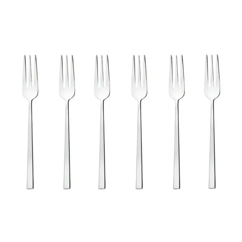 Esclusivo SET 6 FORCH. DOLCE ROCK INOX