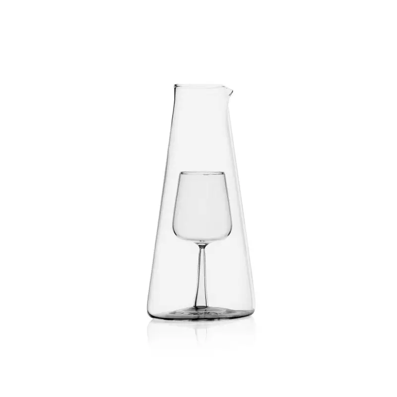 Inbottiglia Caraffa Decanter Vino con Calice Small – Ichendorf Milano Prezzo Scontato