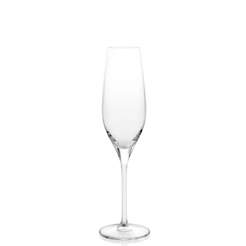SET 6 CALICI FLUTE VIZIO IVV – Eleganza Artigianale in Vetro Sonoro Consegna Rapida