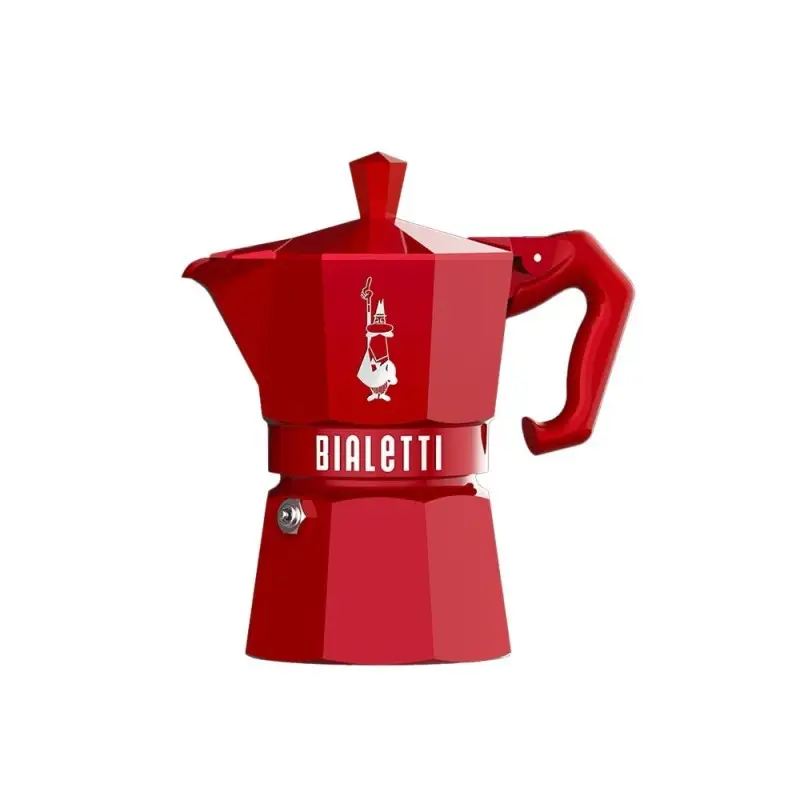 Moka Exclusive Red 6 Tazze – Bialetti Prezzo Di Fabbrica