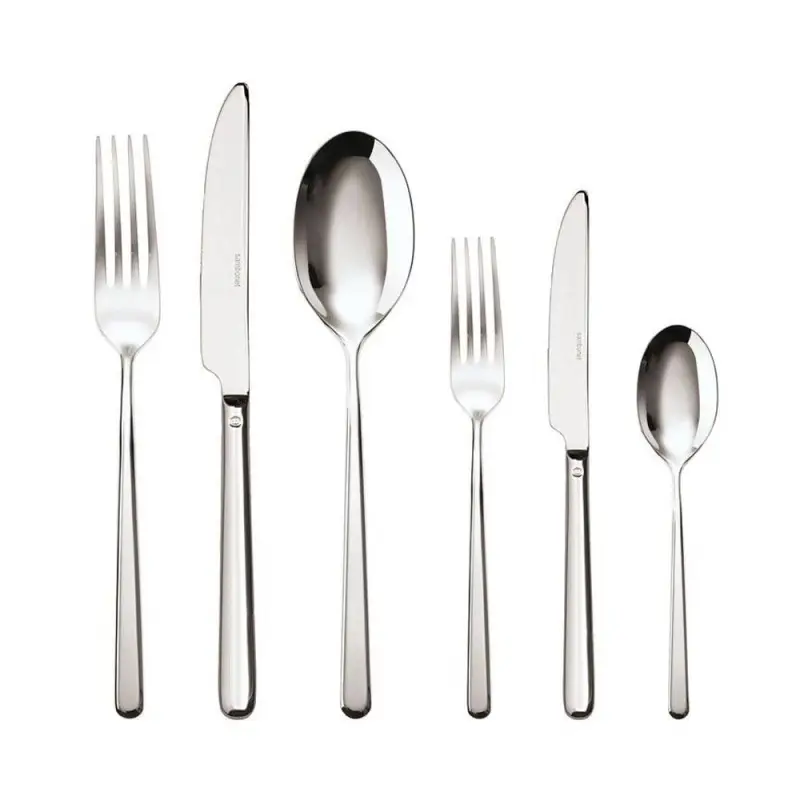 SET 36 POSATE LINEAR INOX Sconto