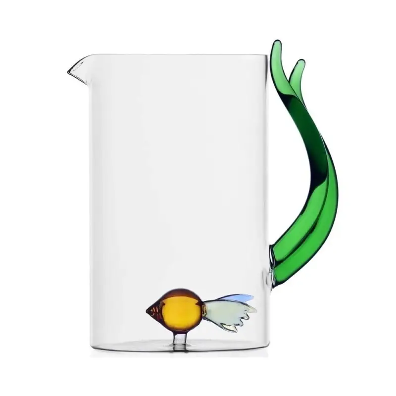 Occasione Imperdibile Brocca Pesce con Alga Animal Farm in Vetro Borosilicato – Ichendorf Milano