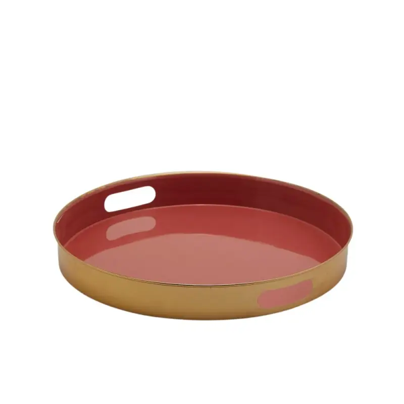 VASSOIO CHARM ROT. SMALTATO D.42 SALMON Soddisfatti O Rimborsati