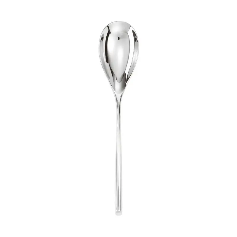 Cucchiaio Servire Legumi Bamboo Inox Novità