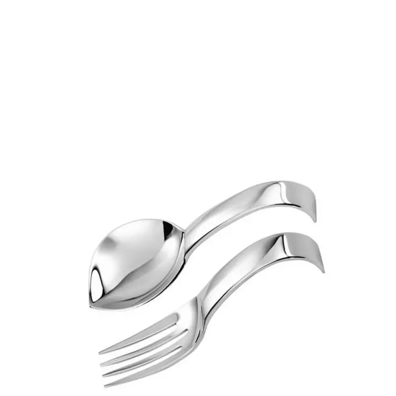 Cucchiaio E Forchetta Cm 12 Serie Living Inox - Mo Compra Online
