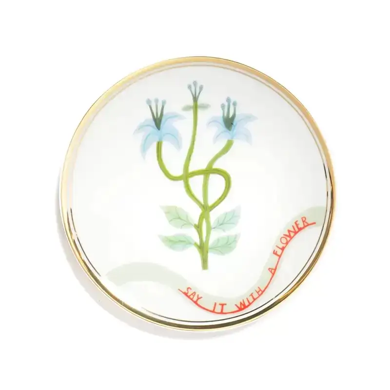 PIATTO CM.15 FIORE CELESTE Novità