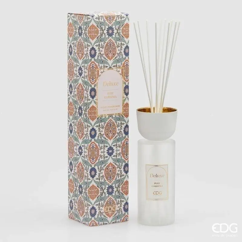 Profumatore Bottiglia Deluxe 1.200 ML Pure Gardenia di EDG Offerta Lampo