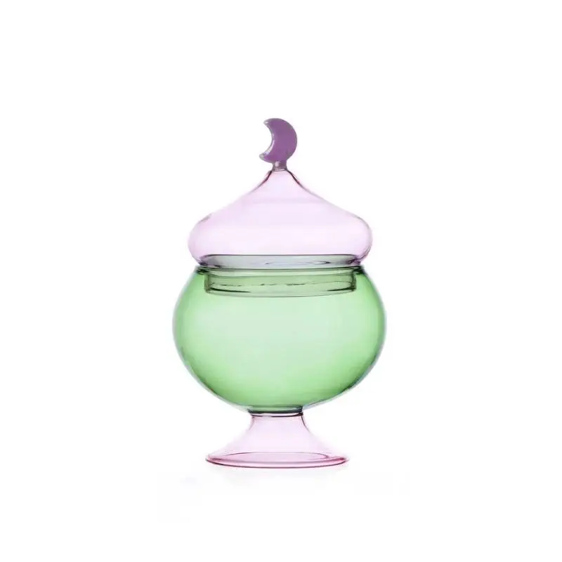 Scatola in Vetro Borosilicato Verde Grande Sogno D'Oriente Ichendorf Milano Esclusivo