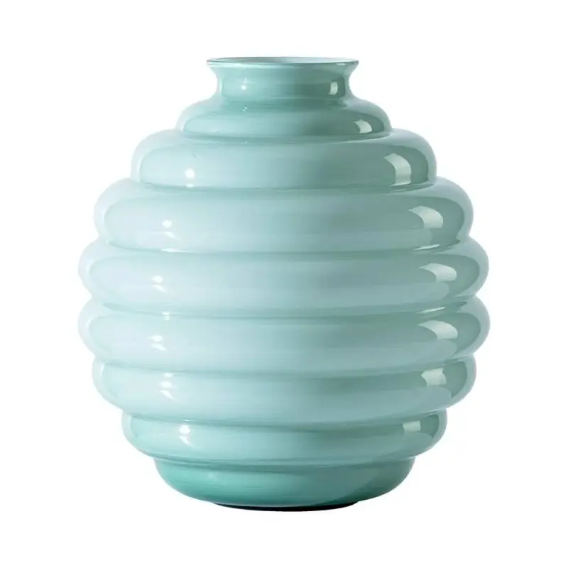 Saldi Vaso Deco Venini Verde Rio – Design Iconico di Napoleone Martinuzzi