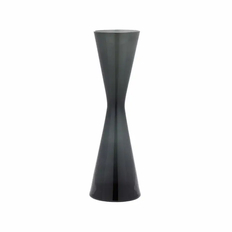Compra Adesso Vaso Nida Clessidra H60 in Vetro Grigio – EDG Design
