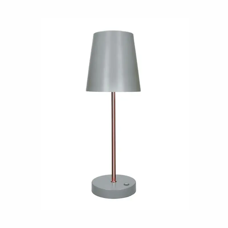Nuova Collezione LAMPADA LED TOUCH ALTAIR TORTORA/ROSE GOLD METAL