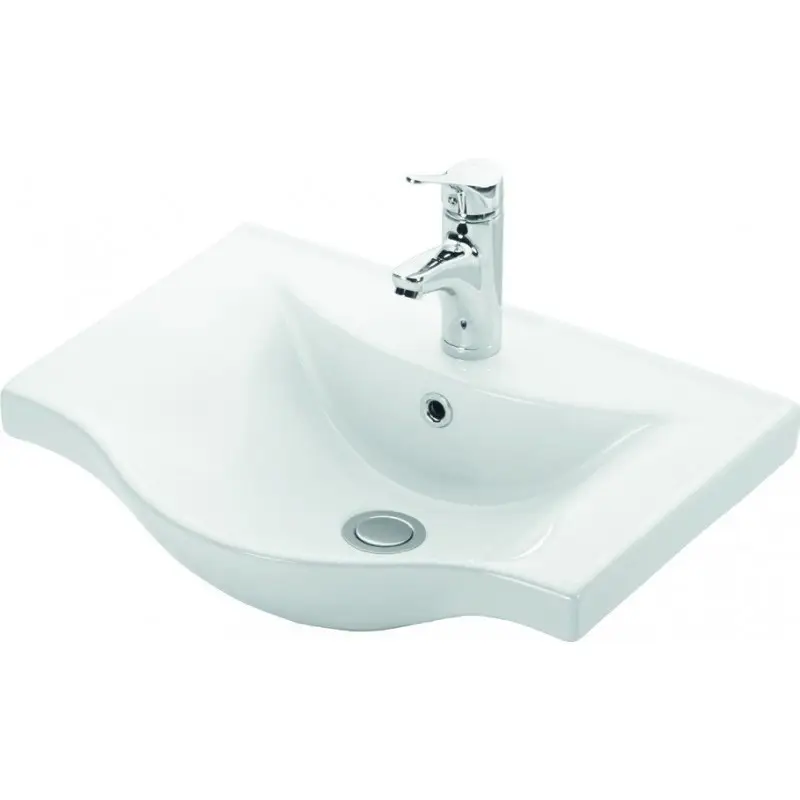 Lavandino 55cm sospeso bagno Litos-BS55 Scelto Dai Clienti