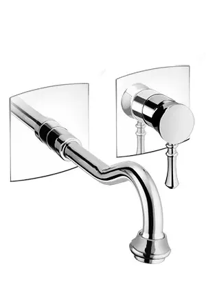 BETTY Miscelatore per lavabo ad incasso finitura vecchio bronzo Offerta Limitata
