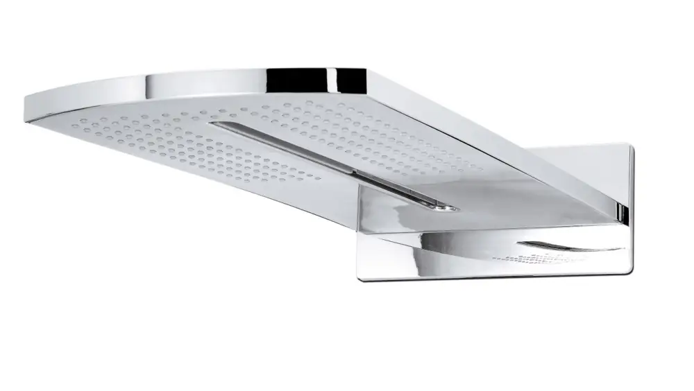 Professionale BLADE Soffione a muro 2 getti 580x235