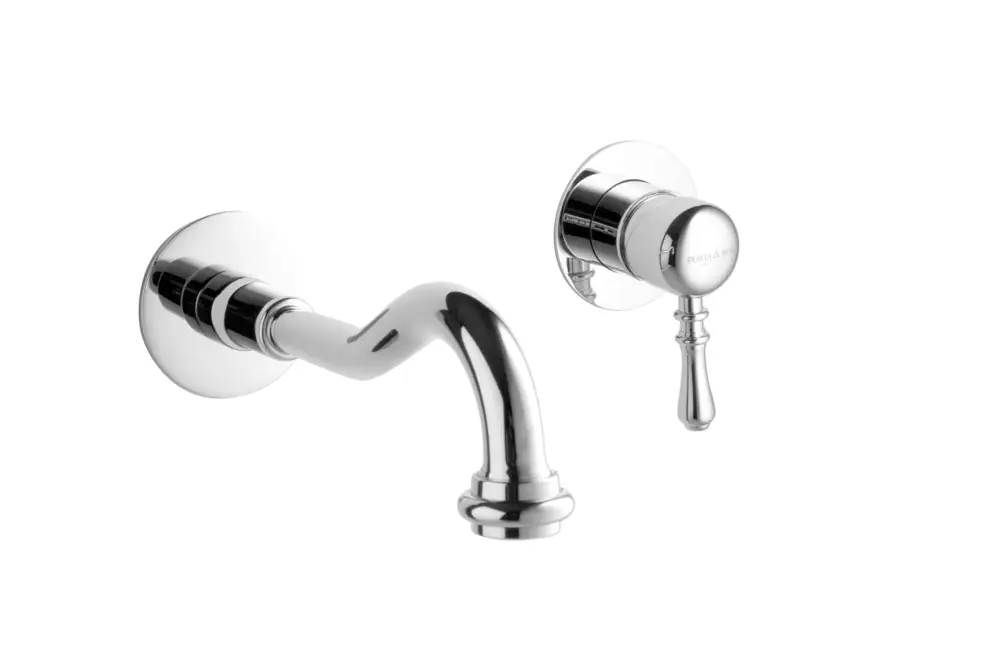 Nuovo Arrivo DALI' Monocomando lavabo a muro con canna mm 160 finitura oro