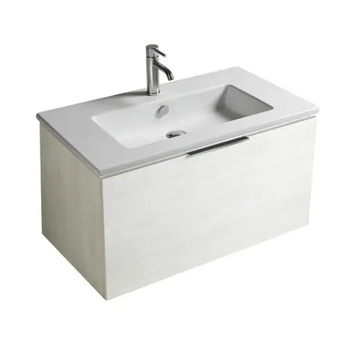 Consegna Rapida EDEN mobile bagno sospeso 7242 finitura olmo roccia