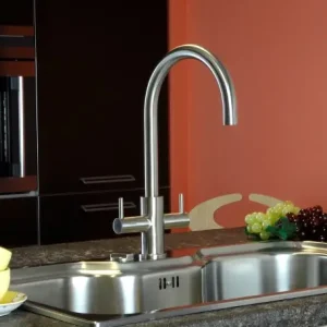 MINIMAL rubinetto lavello in acciaio inox finitura satinato Spedito Oggi