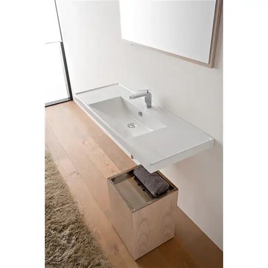 ML 120x47 lavabo da incasso o sospeso Offerta Lampo