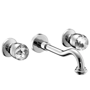 MY BIJOUX batteria per lavabo 3 fori ad incasso finitura cromo Ultima Occasione
