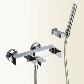 NEW SPACE Miscelatore per vasca esterno finitura cromo Offerta Lampo