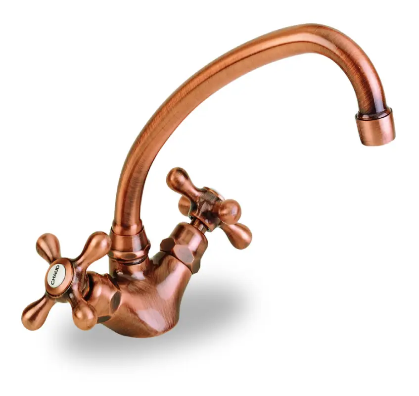 Esclusivo PRESTIGE monoforo per lavello finitura cromo