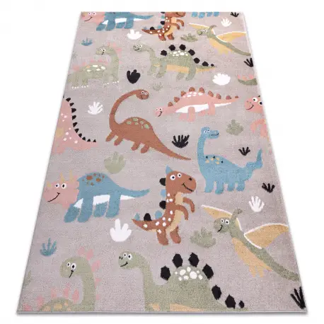 Affare Tappeto FUN Dino per bambini Dinosauri beige