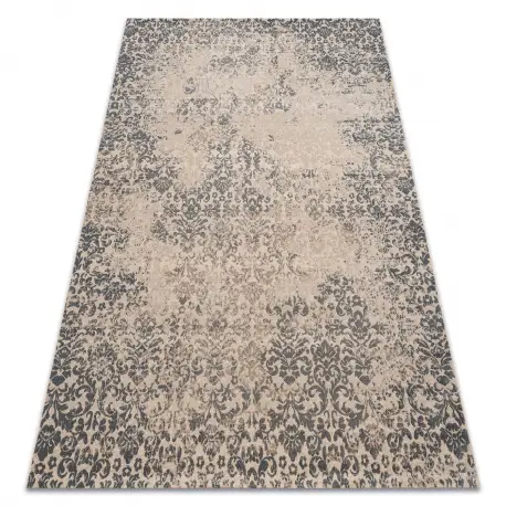 Saldi Tappeto Lana JADE 45016/100 Ornamento vintage beige / blu OSTA
