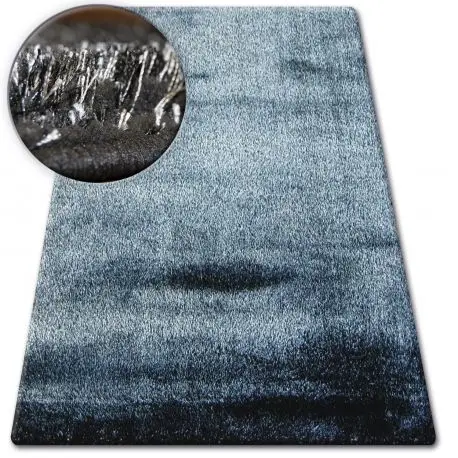 Tappeto SHAGGY VERONA nero/argento Miglior Prezzo