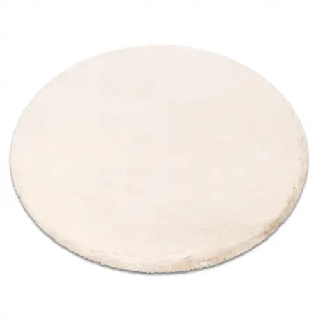 Tappeto TEDDY NEW sand 52 cerchio Shaggy beige molto spesso, peluche Compra Adesso