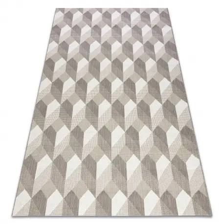 Compra Adesso Tappeto DI SPAGO SIZAL FLAT 48624/686 CUBI 3D
