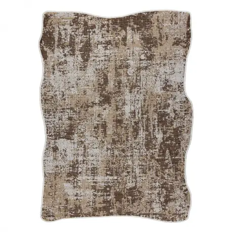 Promozione Esclusiva Tappeto in sisal ORGANIC 2755 Astrazione ecru / naturale – moderno, forma irregolare