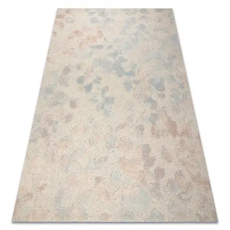 Più Venduto FLUX 461.60.AE990 tappeto in lana OSTA - Astrazione, strutturale, loft crema / blu