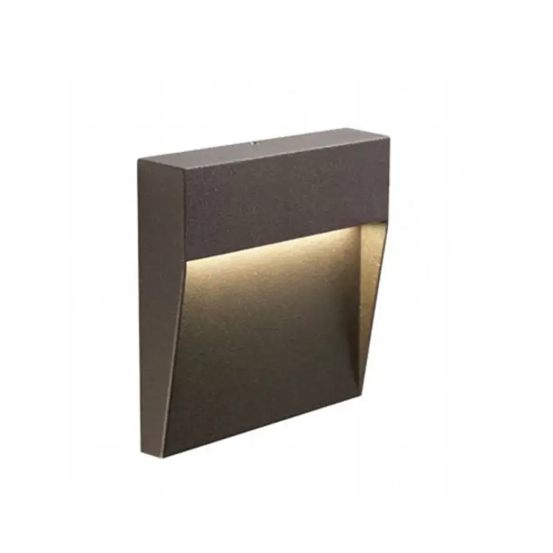 Applique / Segnapasso Geo Square marrone Miglior Prezzo