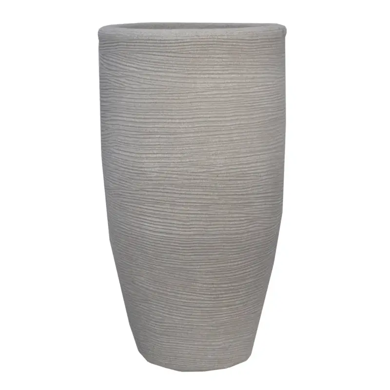 Tronco conico alto rigato Shabby Corda Ultima Occasione
