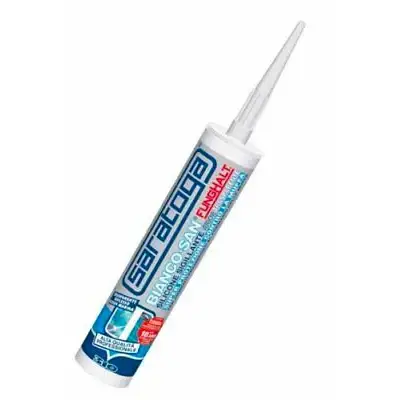 Silicone Biancosan trasparente 310ml Offerta