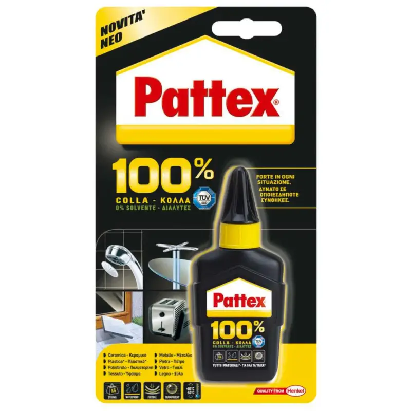 Pattex 100% colla 50Gr Economico