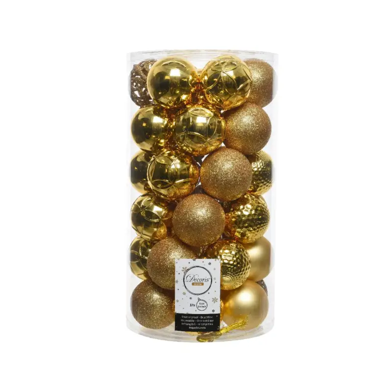 A Buon Prezzo Confezione 37 palline color argento Kaemingk 6 cm