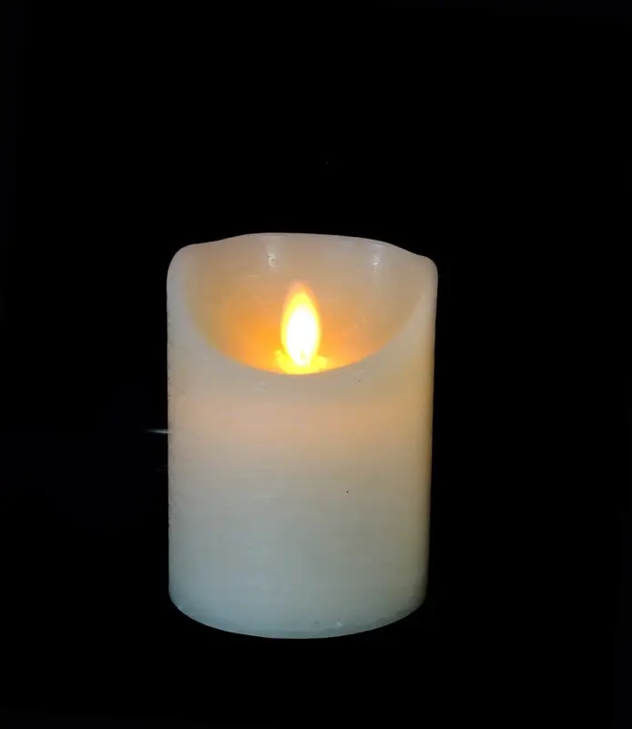 Candela avorio effetto fiamma a led Popolare