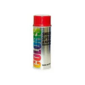 Vernice acrilica decorativa rosso rubino 400 ml RAL3003 Pagamento Sicuro