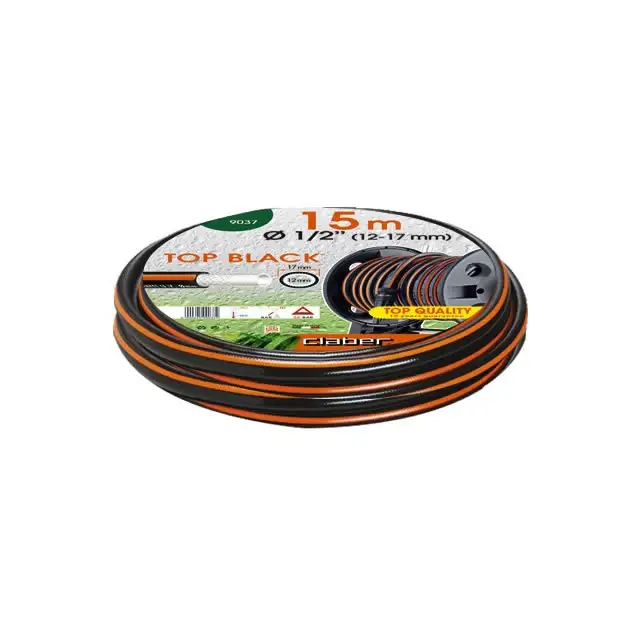 Tubo Top Black 12/17mm 15M Claber Di Tendenza