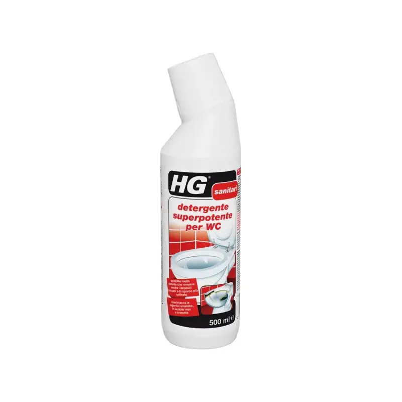 Il detergente superpotente WC HG 500ml Compra Oggi Stesso