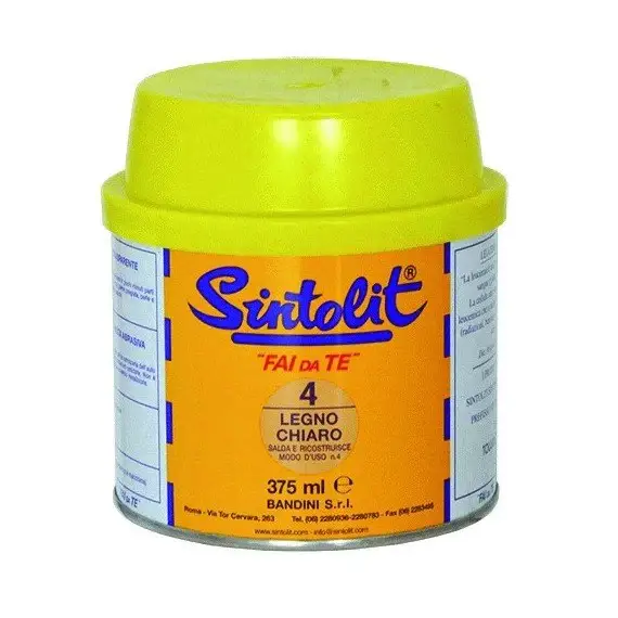 SINTOLIT STUCCO PER LEGNO CHIARO SALDA E RICOSTRUISCE 375 ML Ultima Occasione