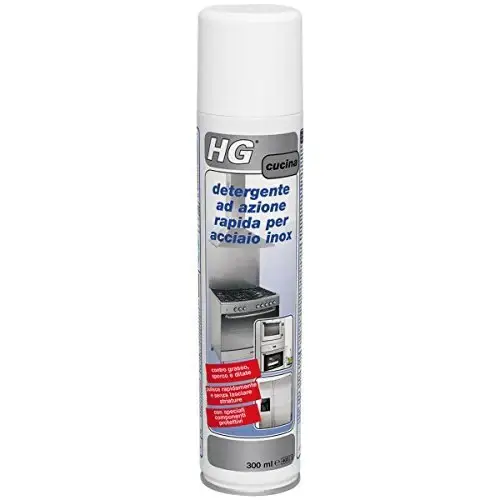 Detergente ad azione rapida per acciaio inox HG 300ml Più Venduto