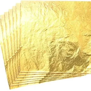 Promozione FOGLIA COLORE ORO 14 X 14 CM 25 PEZZI