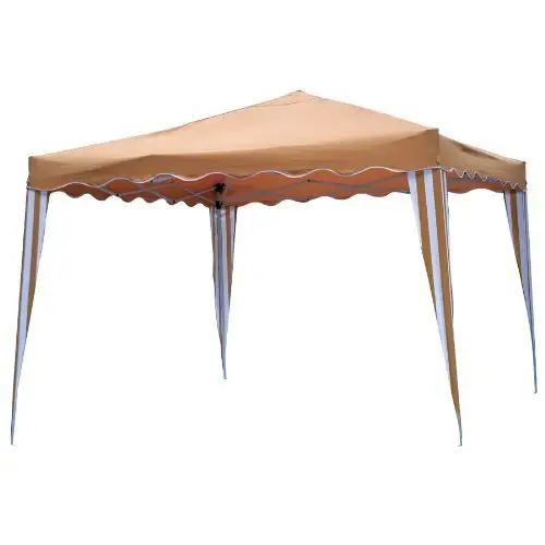 GAZEBO PIEGHEVOLE IN ACCIAIO MISURE 300X300 CM Economico