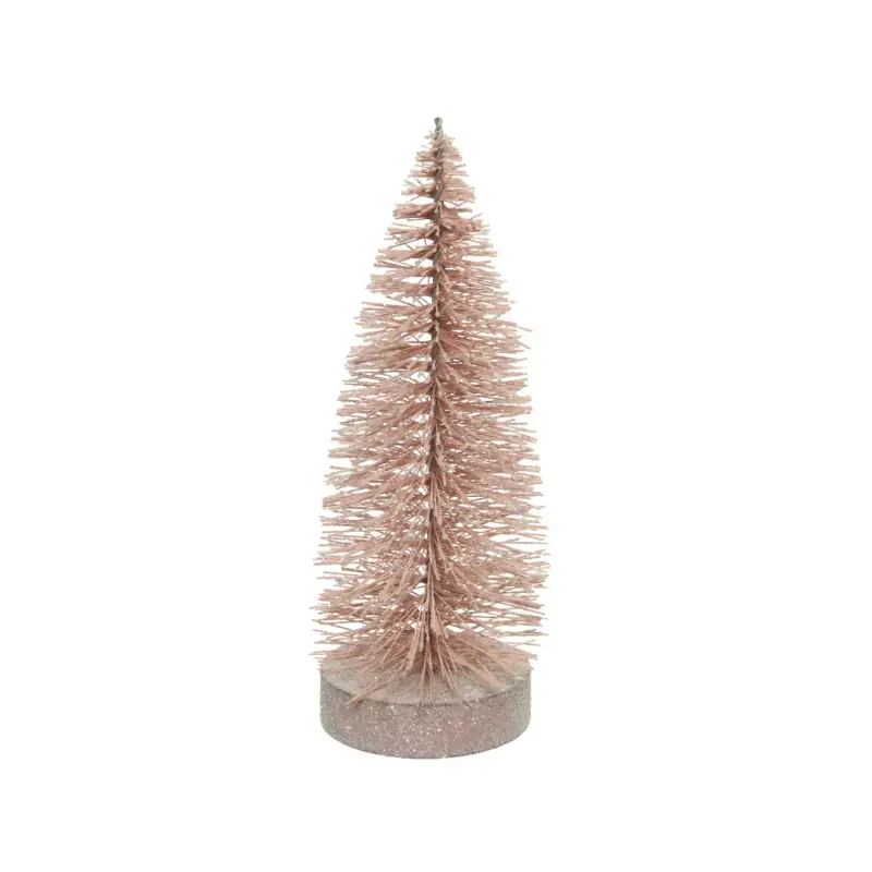 Mini albero glitter rosa Di Tendenza
